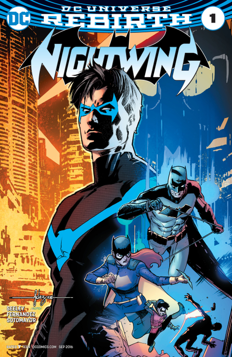 Illustration for article titled Dick Grayson is back in blue and black with DC’s Nightwing